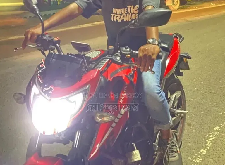 টিভিএস আপাচে আরটিআর ১৬০ ৪ভি ২০১৯ রেড