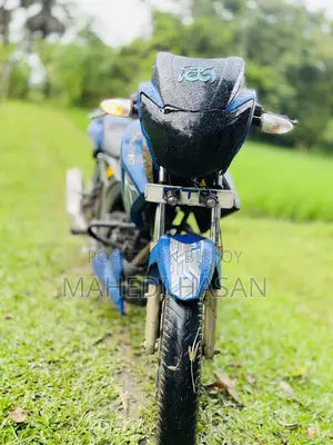 টিভিএস অ্যাপাচি আরটিআর ১৬০ টুভি ২০১৮ নীল