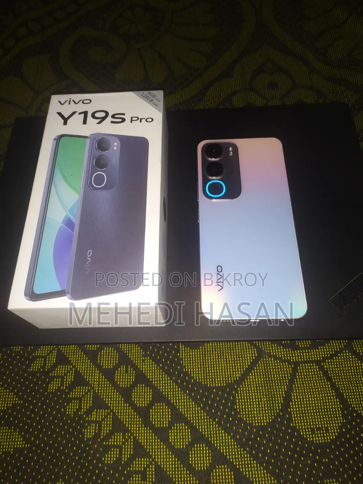Vivo Y19s Pro 128 GB Silver