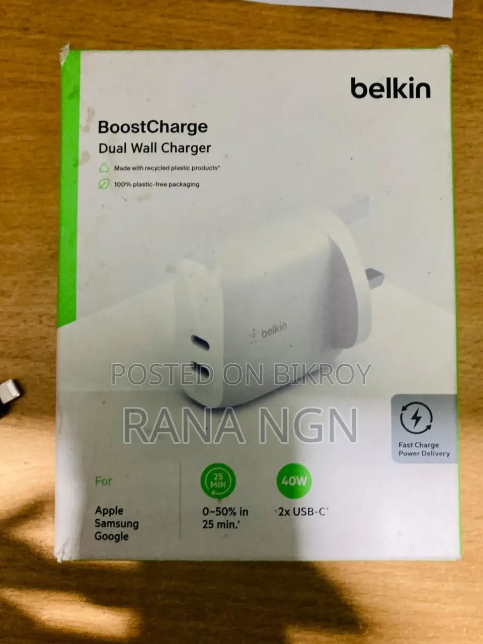 Belkin Dual USB C Charger