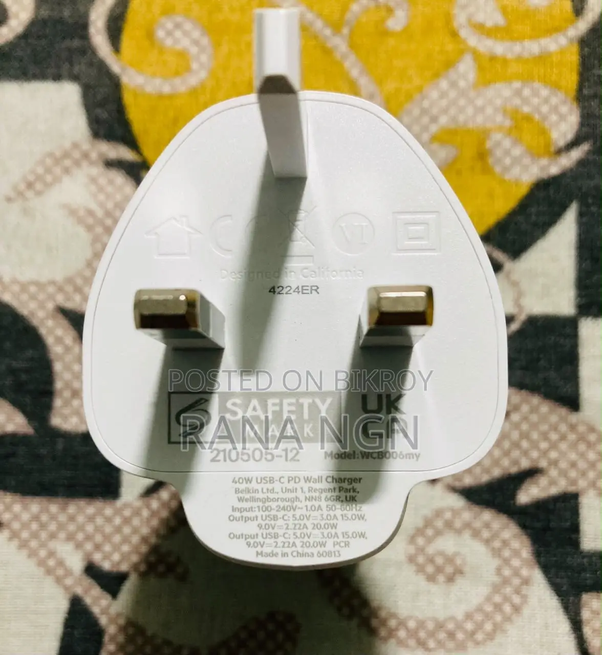 Belkin Dual USB C Charger