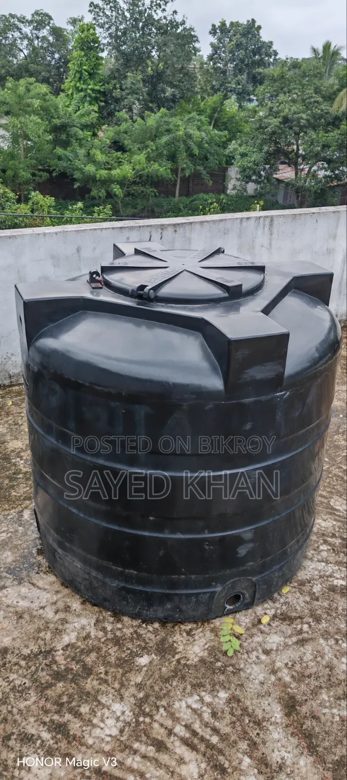 ওয়াটার ট্যাংক