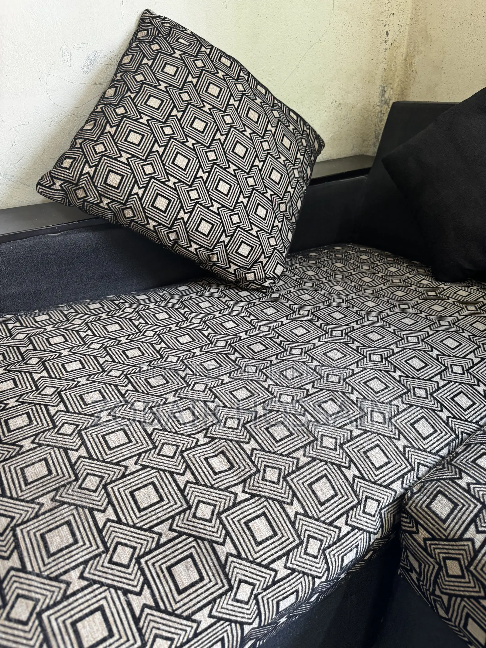 Used L-Shape Wooden Sofa Set for Sale