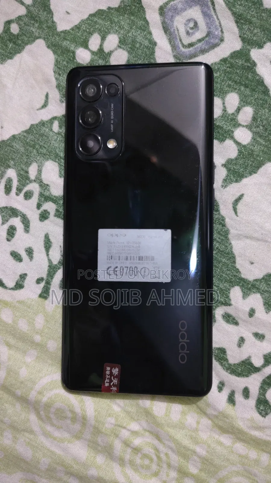 Oppo Reno5 Pro 5G 256 GB Black
