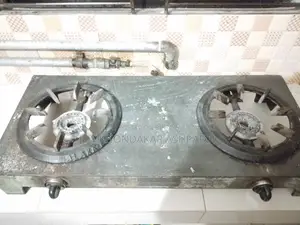 Double Burner Custom Made Cast Iron Gas Stove