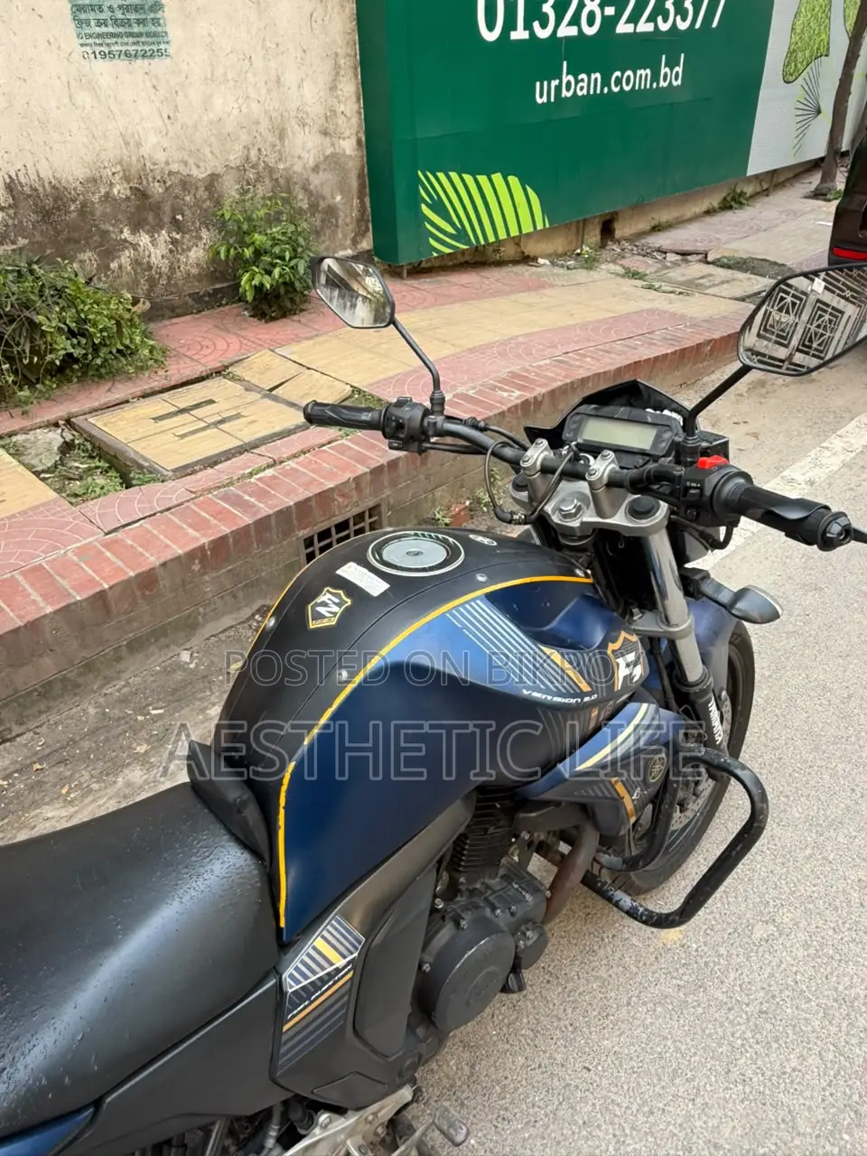 Yamaha FZS V2 2018 Blue