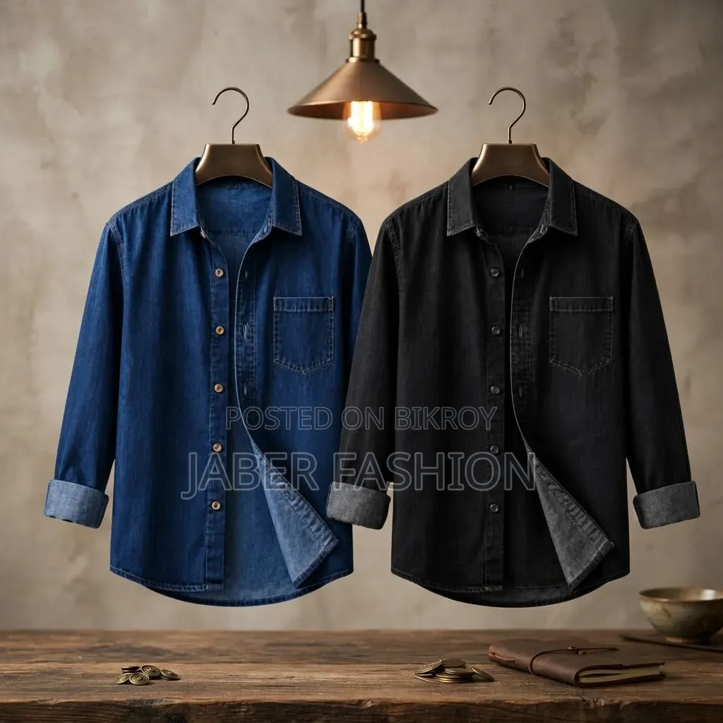 2-Piece Exclusive Denim Shirt Combo Offer!