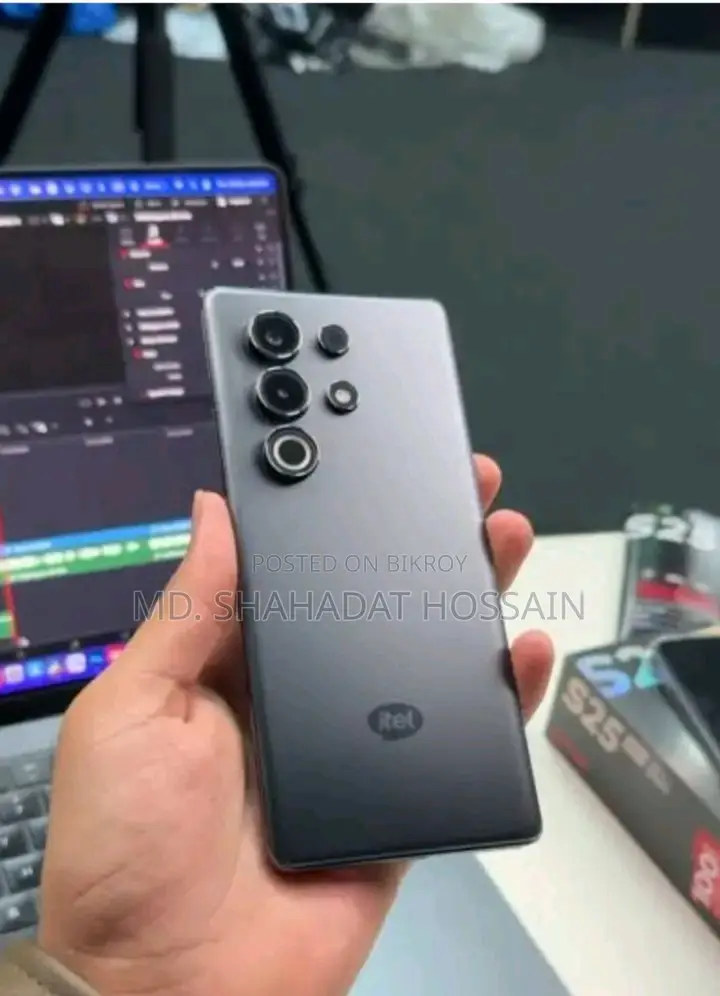 আইটেল এস২৫ আল্ট্রা ২৫৬ জিবি ব্ল্যাক