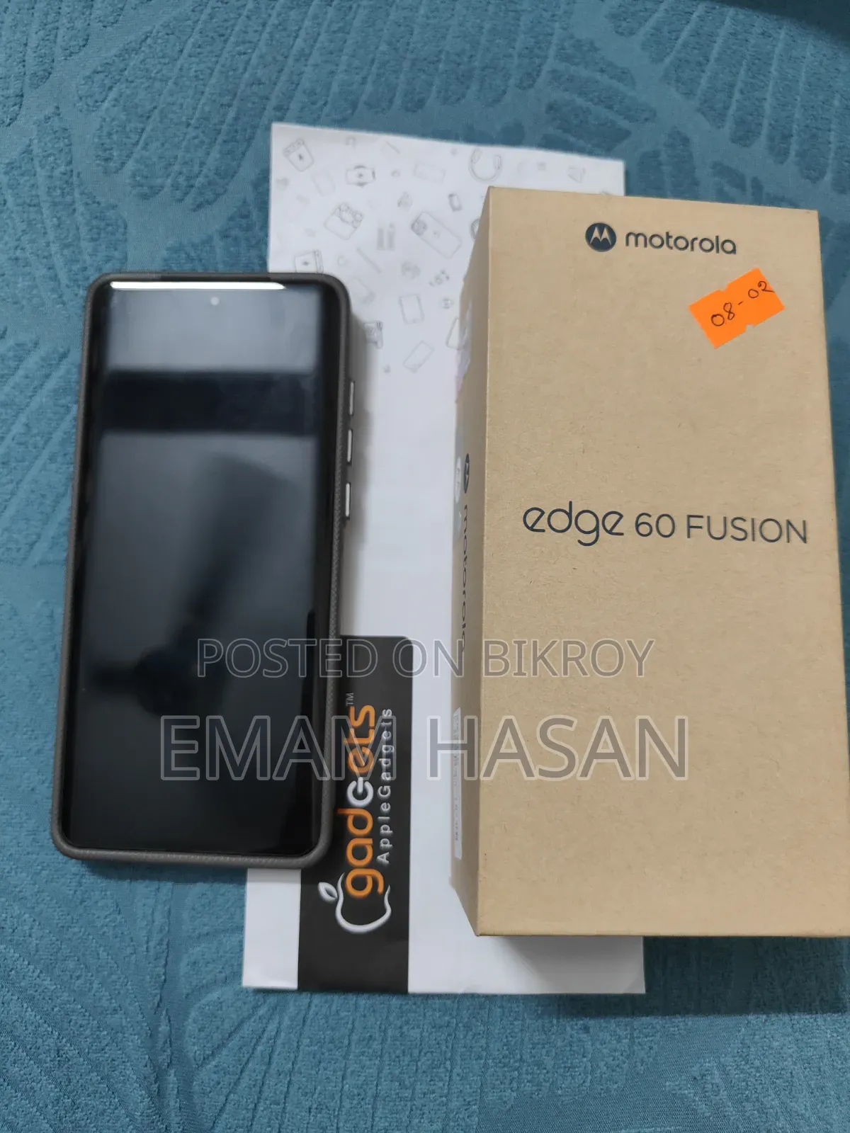 মটোরোলা এজ ৬০ ফিউশন ২৫৬ জিবি ধূসর
