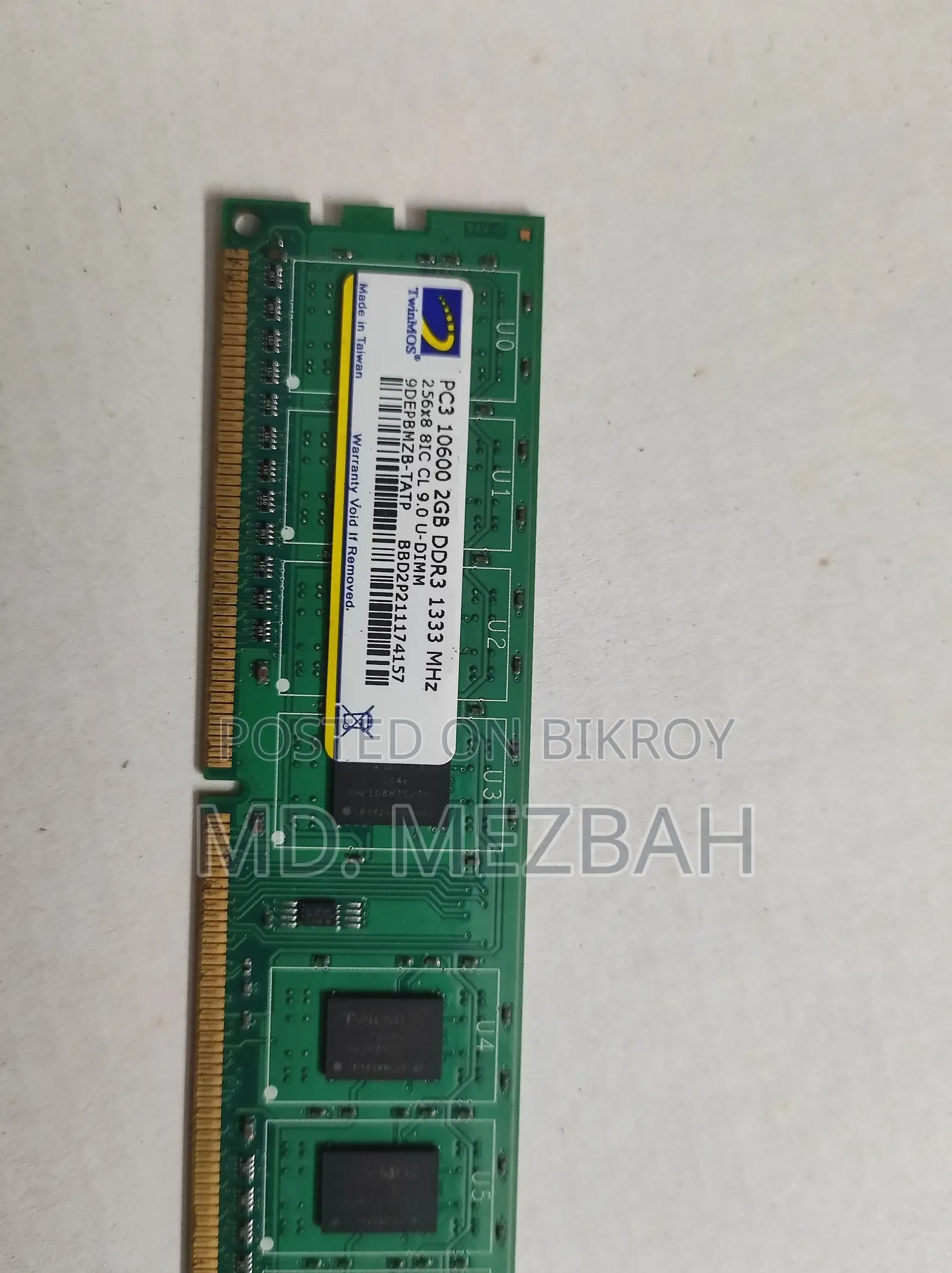 DDR3 RAM 2 GB