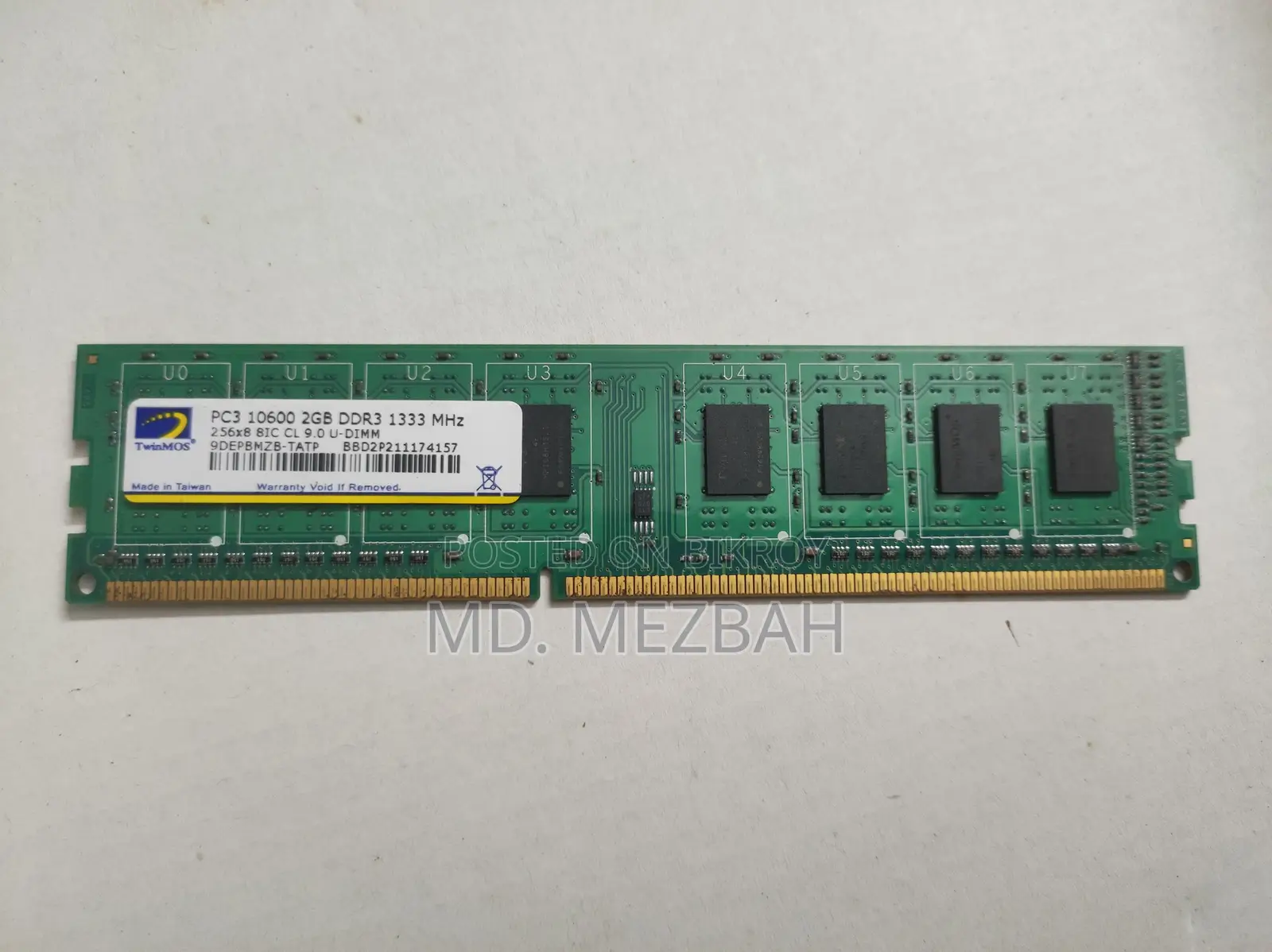 DDR3 RAM 2 GB