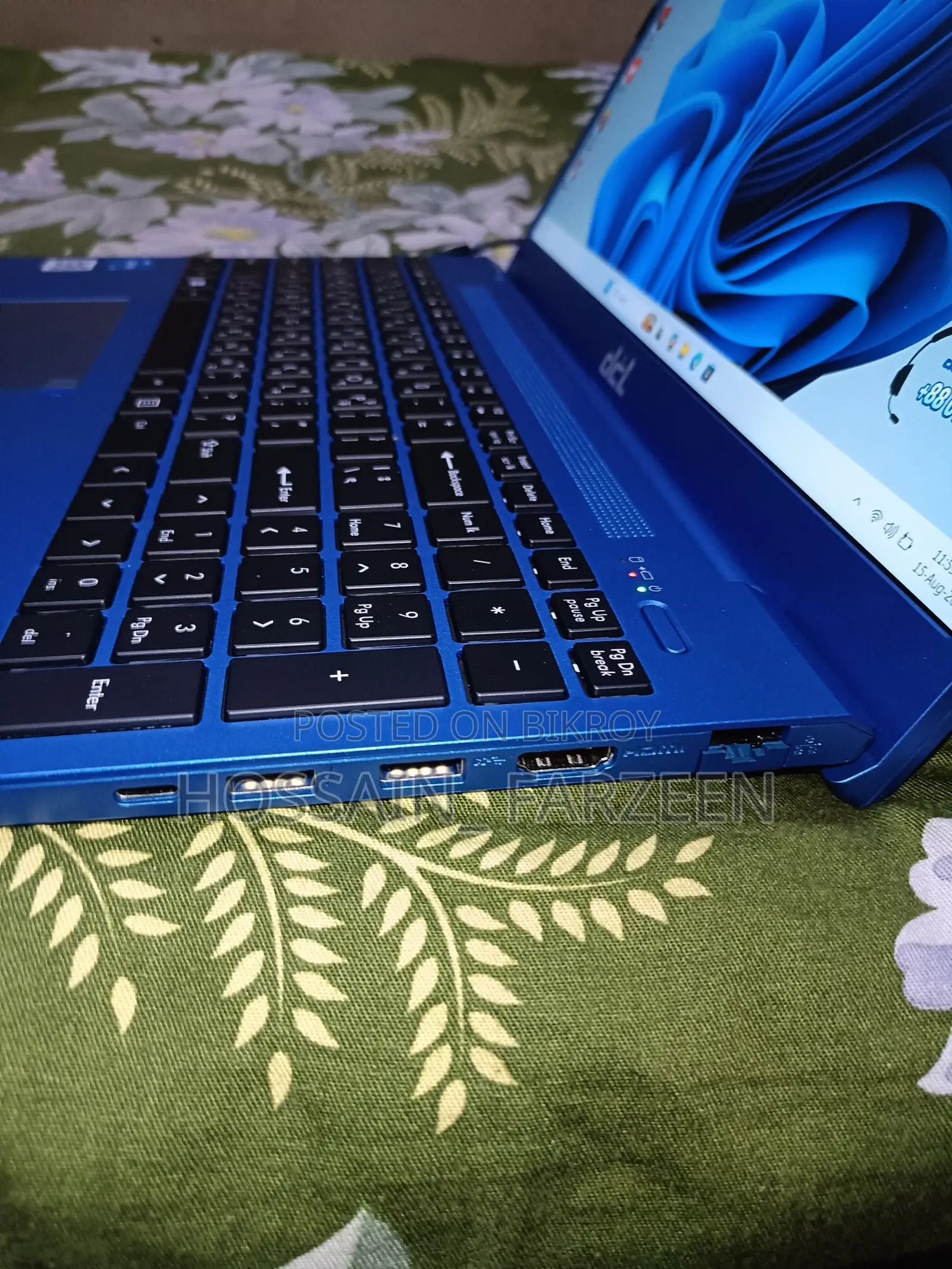 New Laptop 8GB Intel Core i3 SSD 512GB
