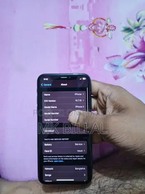 Apple iPhone X 64 GB Black