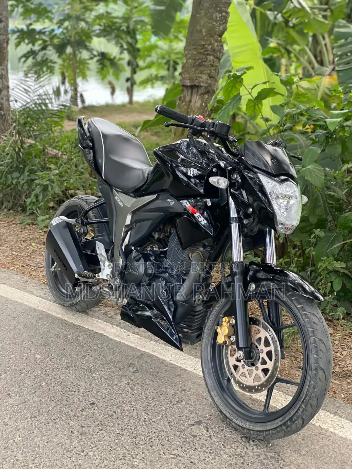 New Suzuki Gixxer 2024 Black