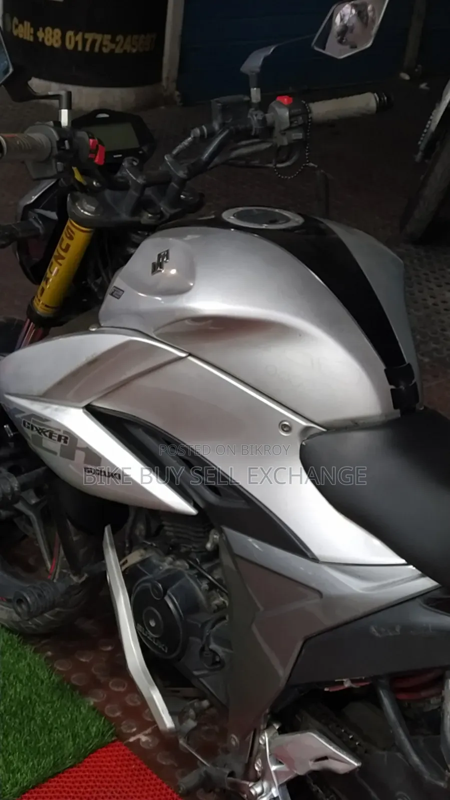 Suzuki Gixxer 2022 White