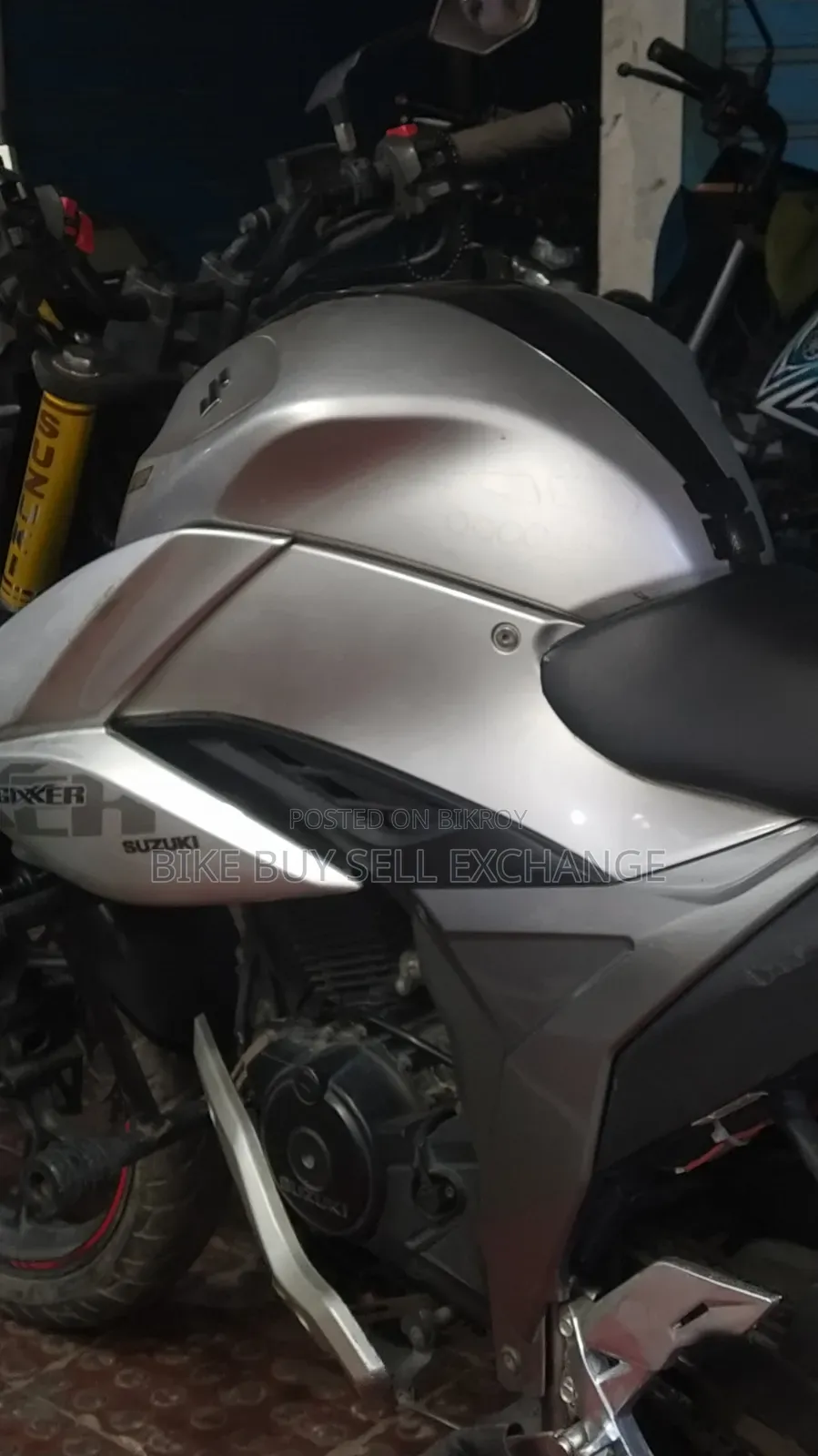 Suzuki Gixxer 2022 White
