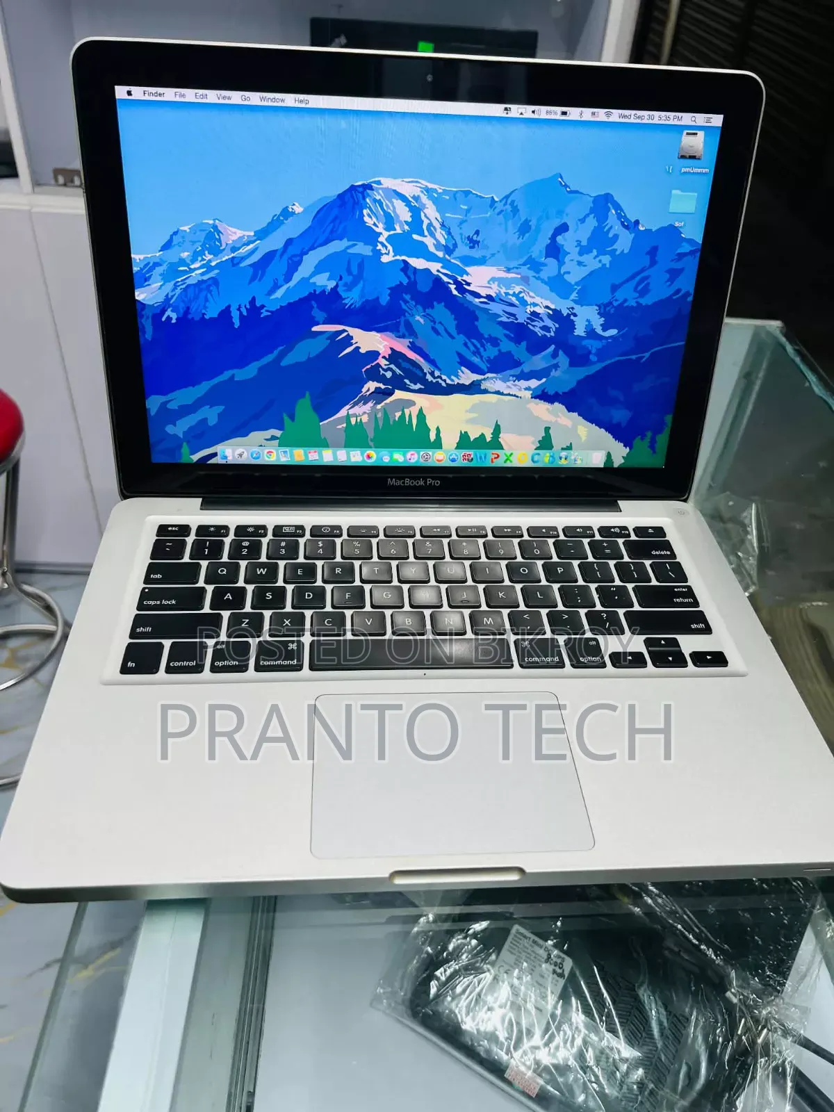 Laptop Apple MacBook Pro 8GB Intel Core i7 HDD 500GB