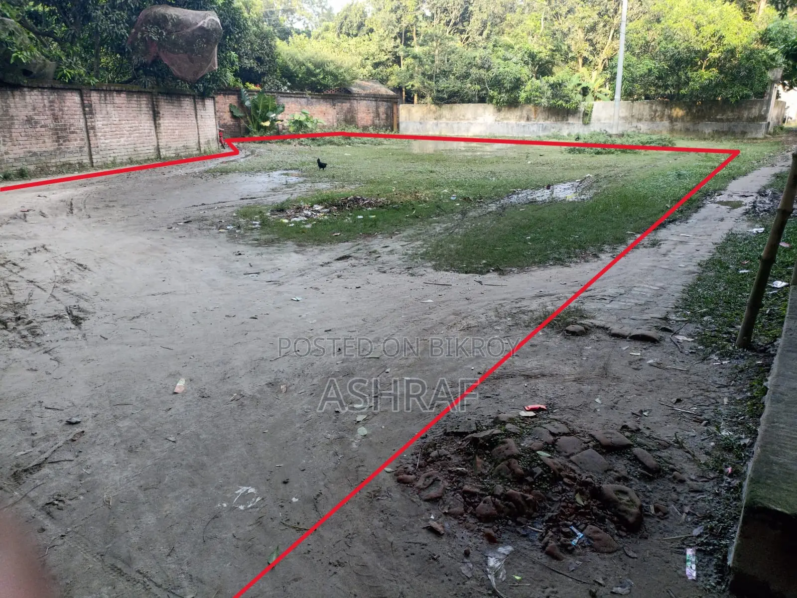 মাগুরা বরুনাতৈল পৌরসভার ভিতর ৮.৫ শতক জমি বিক্রি হবে