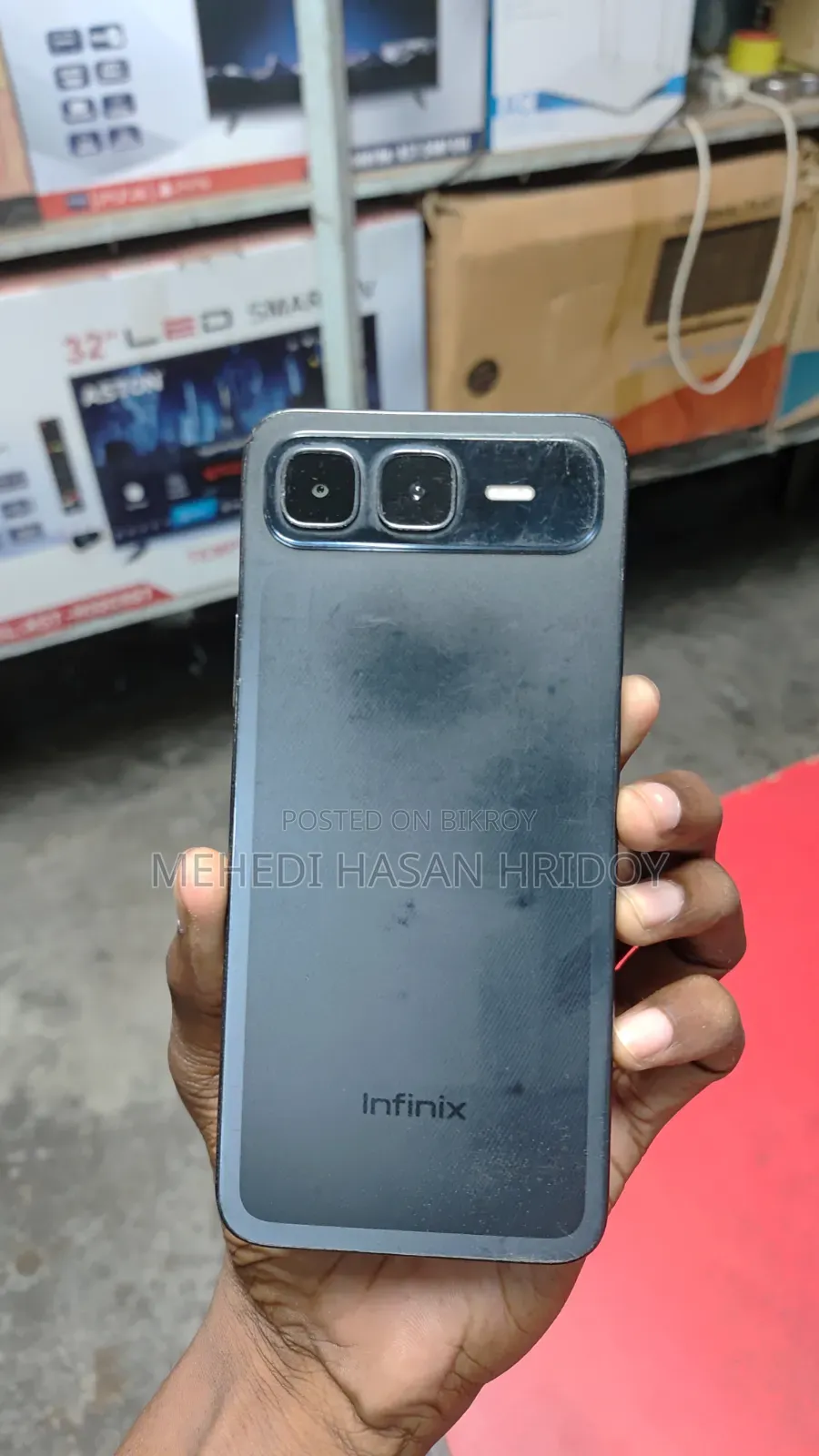 ইনফিনিক্স স্মার্ট ১০ প্লাস ১২৮ জিবি ব্ল্যাক