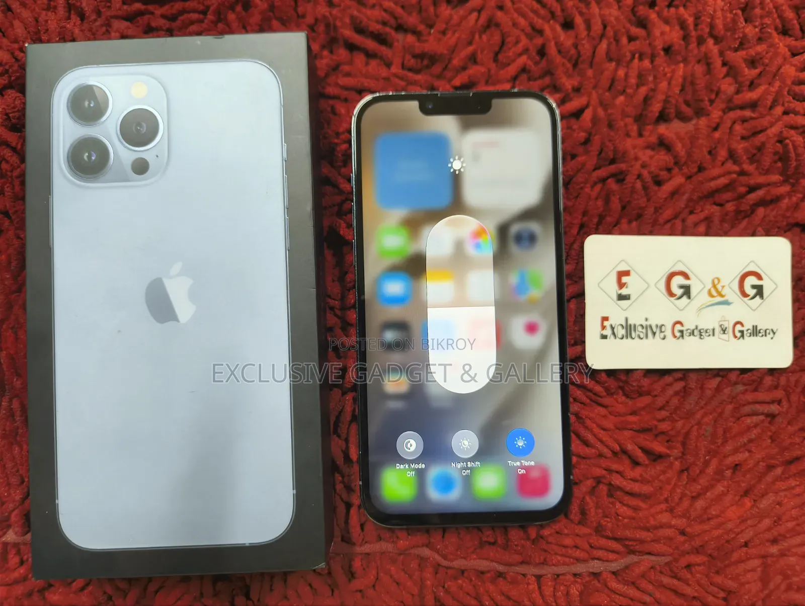 অ্যাপল আইফোন ১৩ প্রো ম্যাক্স ২৫৬ জিবি নীল