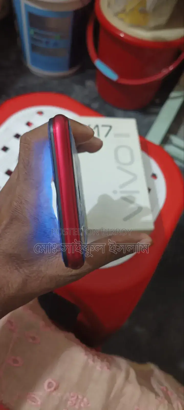 Vivo Y17 128 GB Red