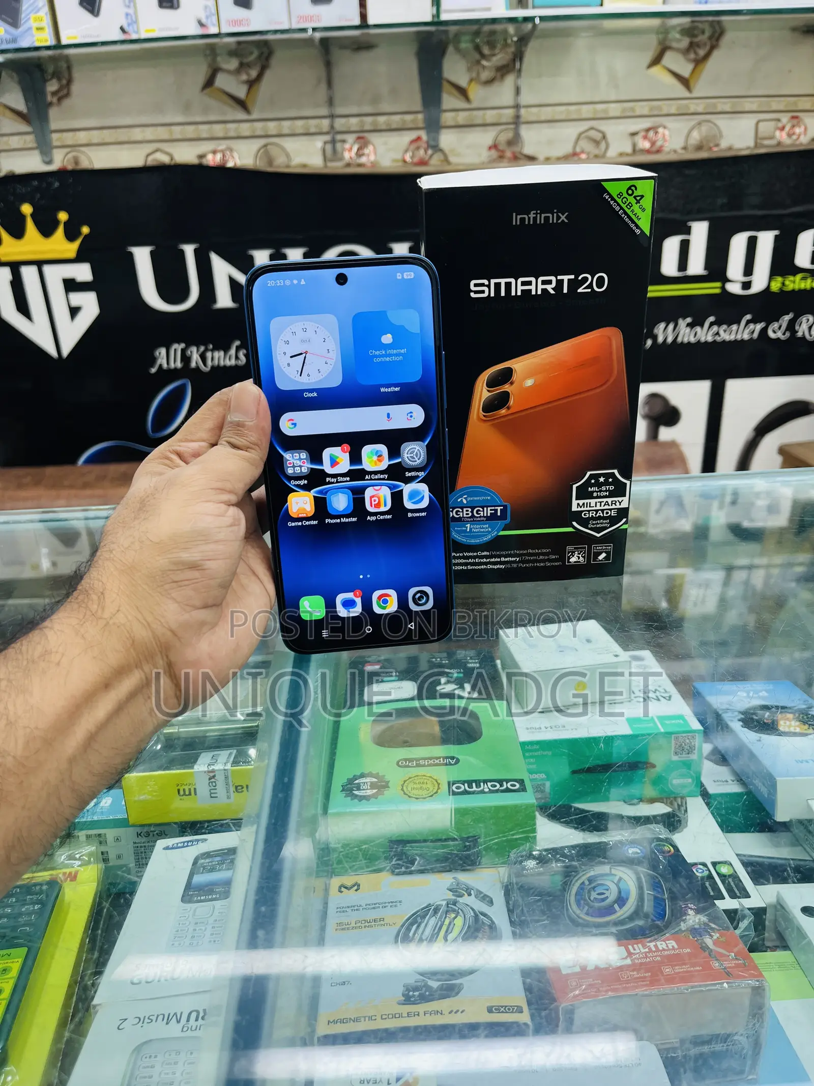 Infinix Smart 20 64 GB Blue