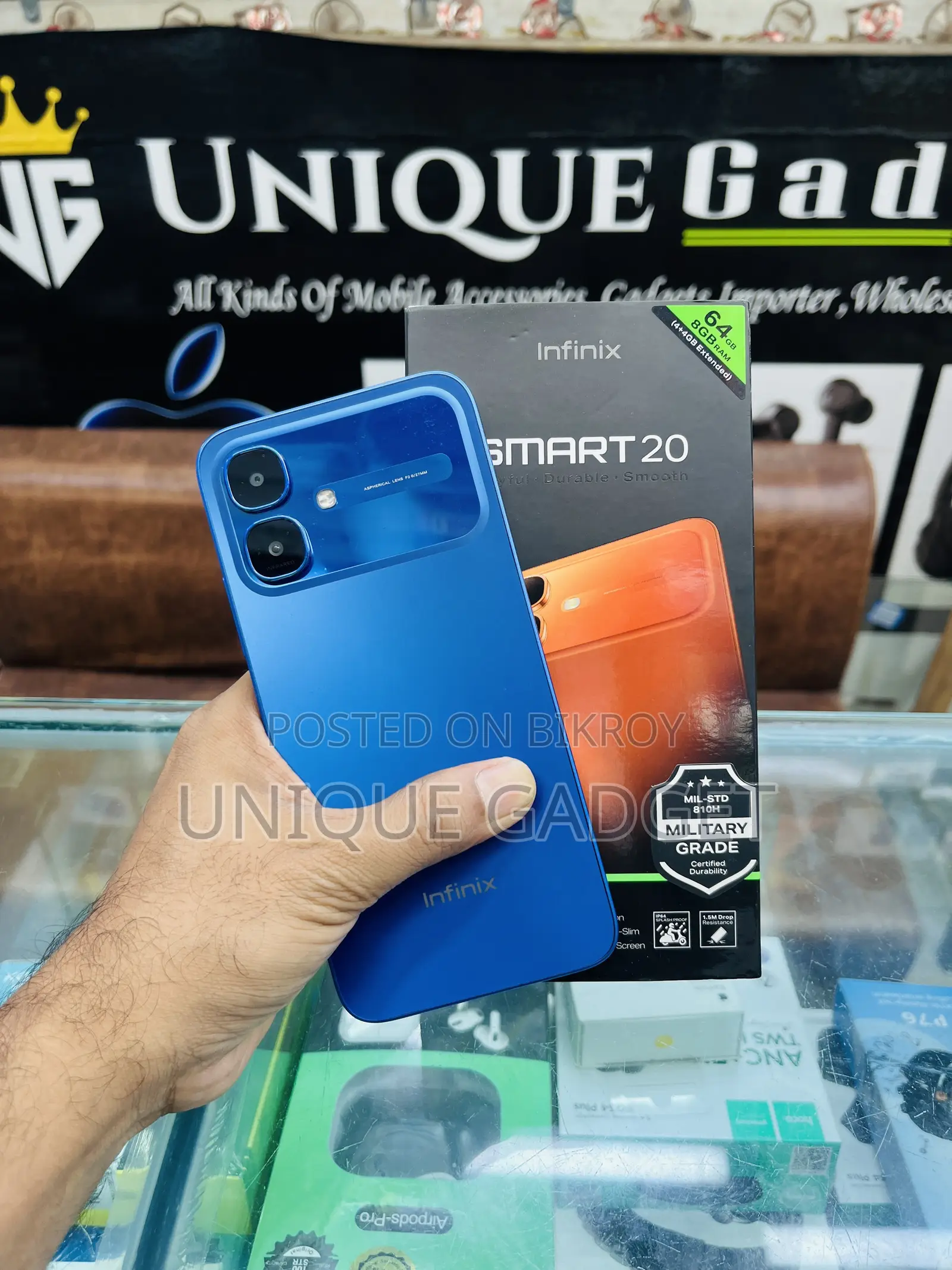 Infinix Smart 20 64 GB Blue