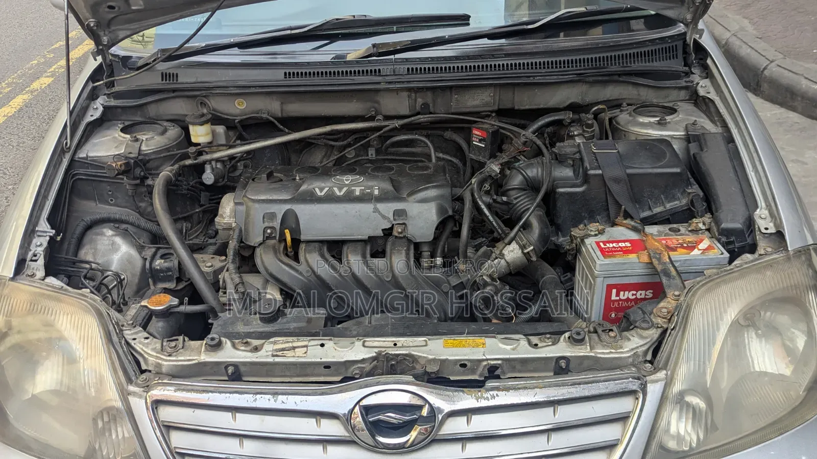 Toyota Corolla Fielder 2004 Silver