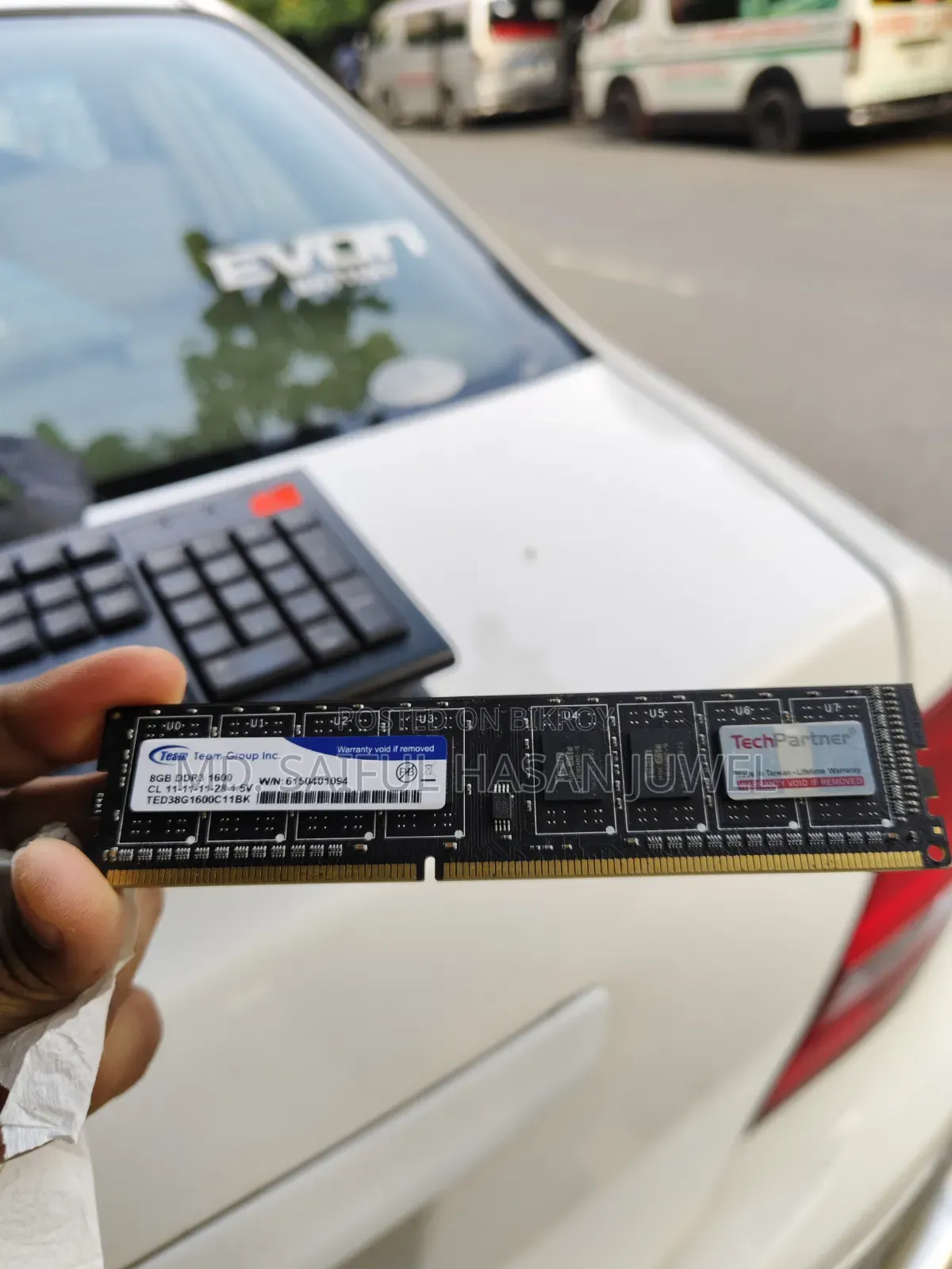 Team Elite 8GB Ram DDR3 1600
