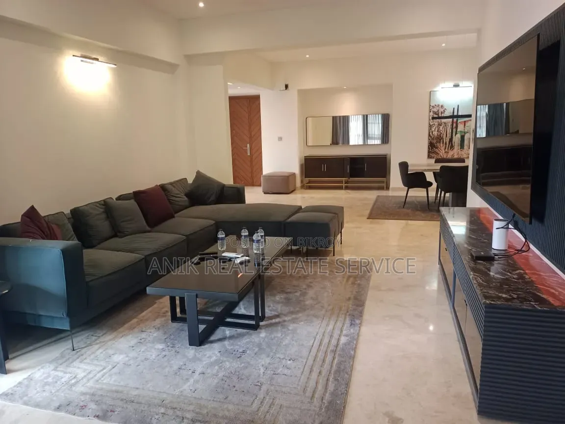 Furnished 4-Bedroom Apartment in Anik Real Estate, Baridhara for Rent