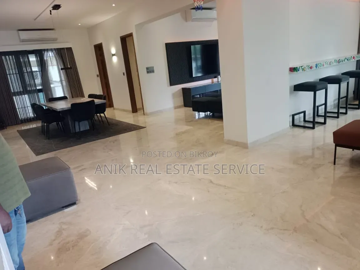 Furnished 4-Bedroom Apartment in Anik Real Estate, Baridhara for Rent