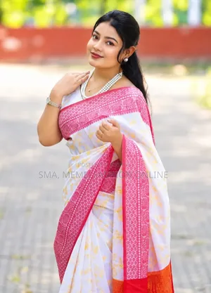 Kashmiri Katan Saree With Blouse Piece