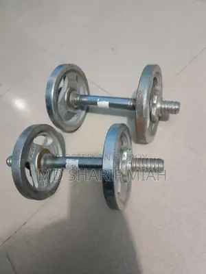 2 Dumbbell Bars with Plates