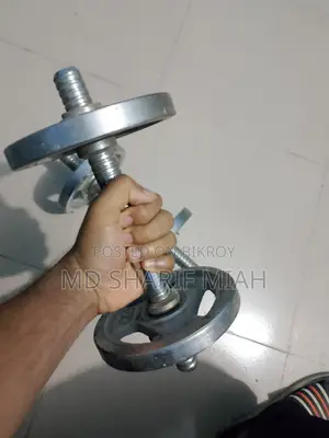 2 Dumbbell Bars with Plates