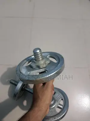 2 Dumbbell Bars with Plates