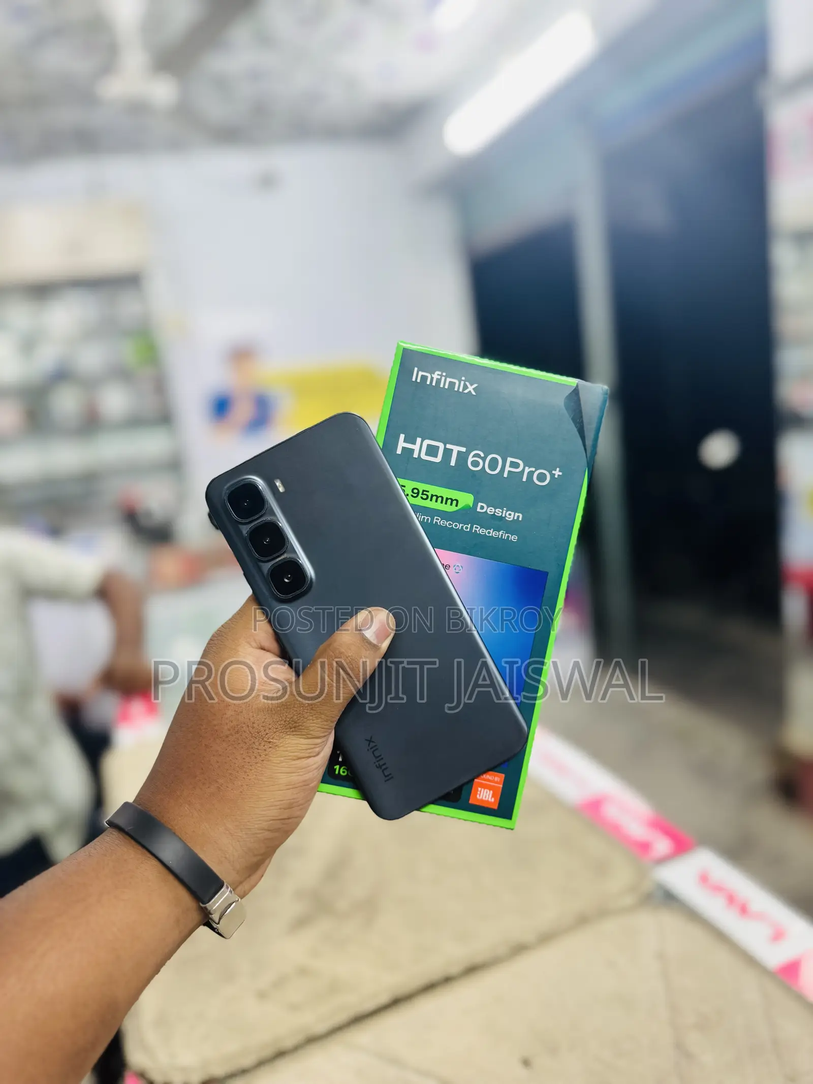 Infinix Hot 60 Pro+ 128 GB Black