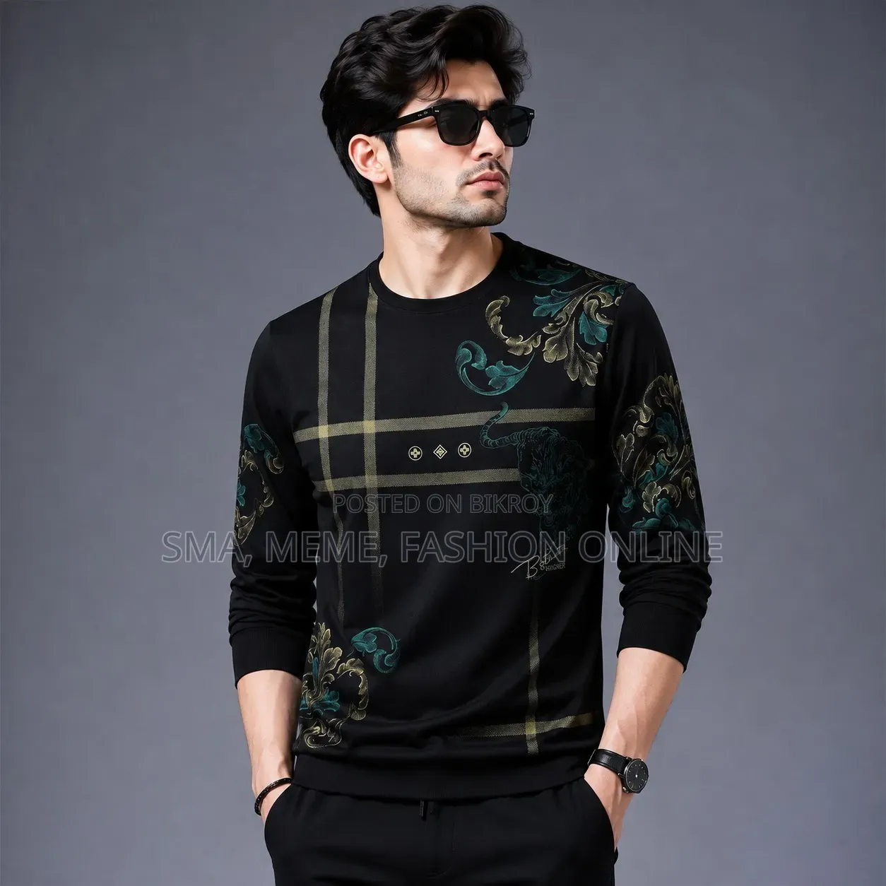 পলিয়েস্টার ফুল স্লিভ টি-শার্ট