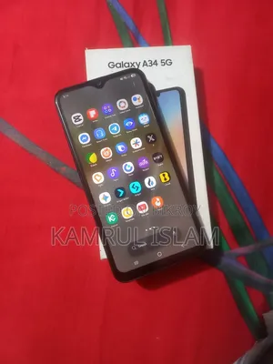 স্যামসাং গ্যালাক্সি এ৩৪ ১২৮ জিবি কালো
