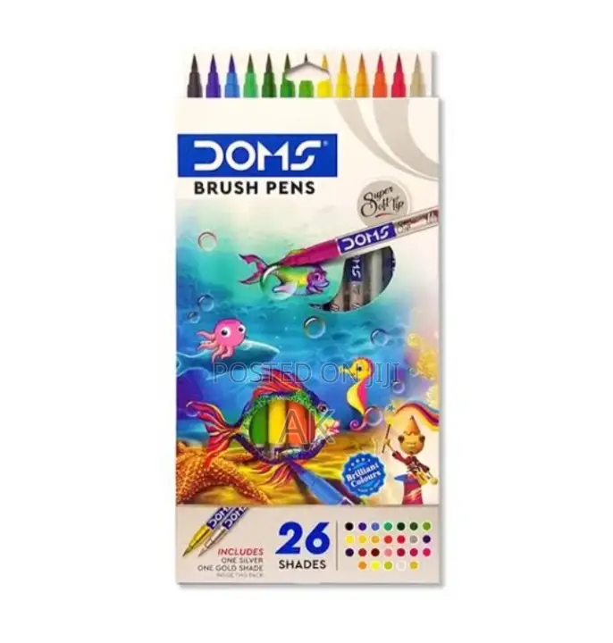 Doms Brush Pen 26 Shades