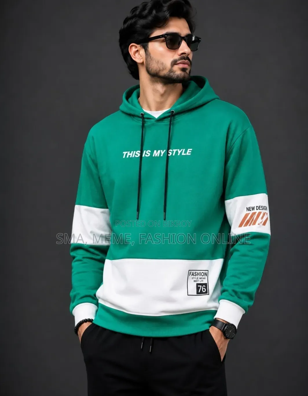 পুরুষদের জন্য স্টাইলিশ হুডি