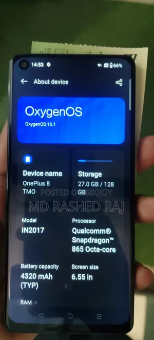 OnePlus 8T 128 GB Black