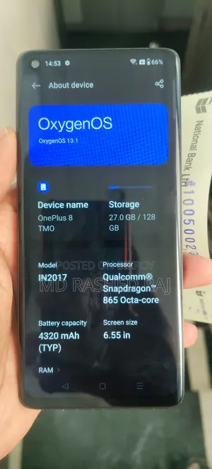 OnePlus 8T 128 GB Black