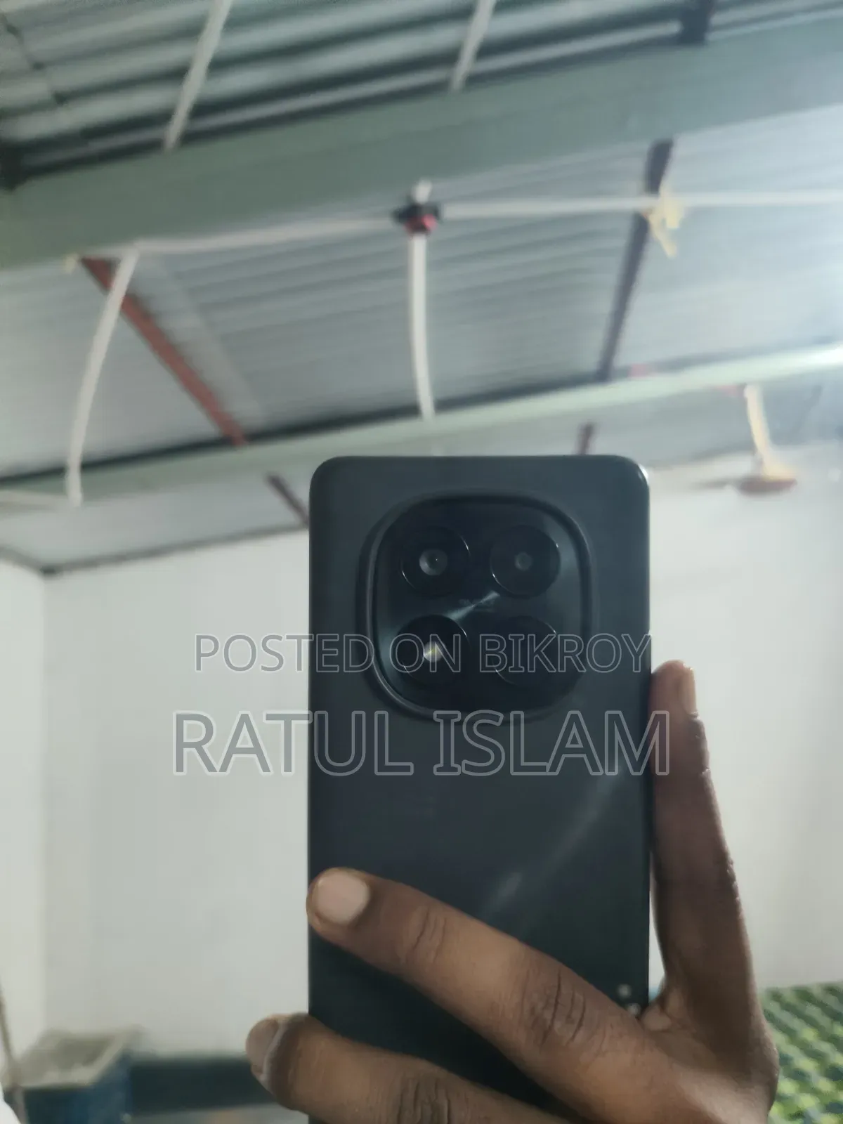 নতুন শাওমি রেডমি নোট ১৫ ২৫৬ জিবি কালো