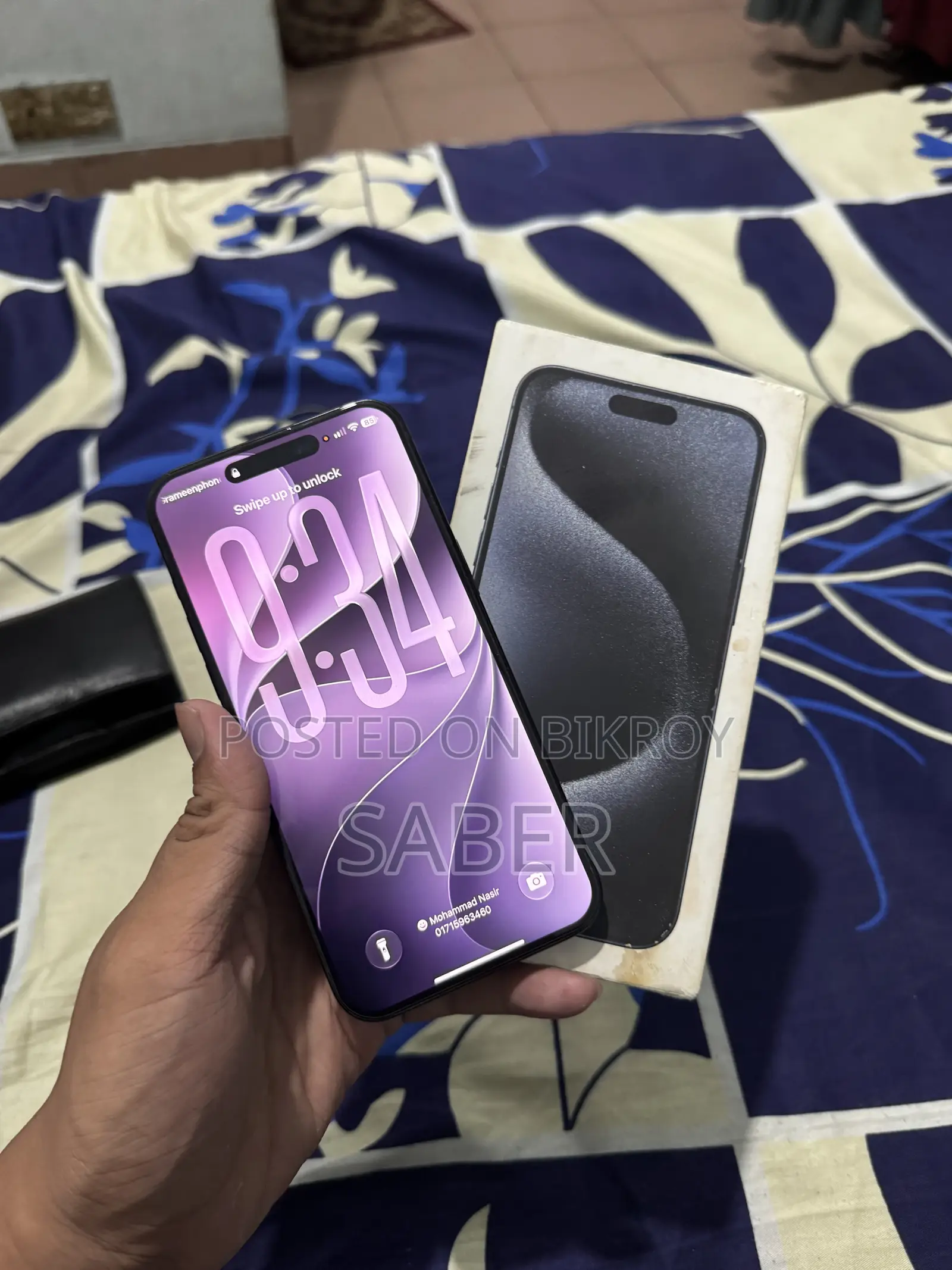 Apple iPhone 15 Pro Max 1 TB Blue
