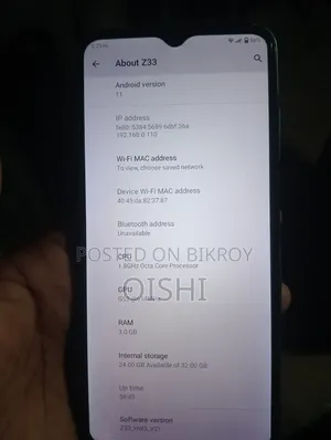 Symphony Z33 32 GB Blue