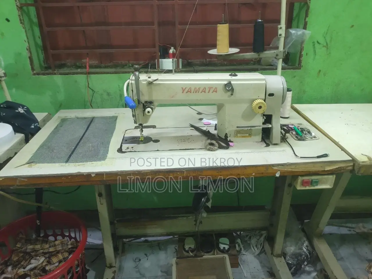 JUKI & YAMATA Industrial Sewing Machine 2টি একসাথে বিক্রি