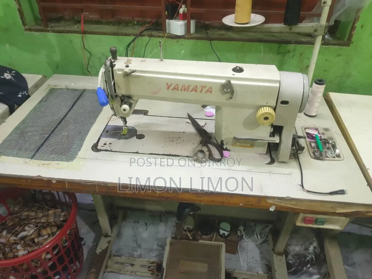 JUKI & YAMATA Industrial Sewing Machine 2টি একসাথে বিক্রি