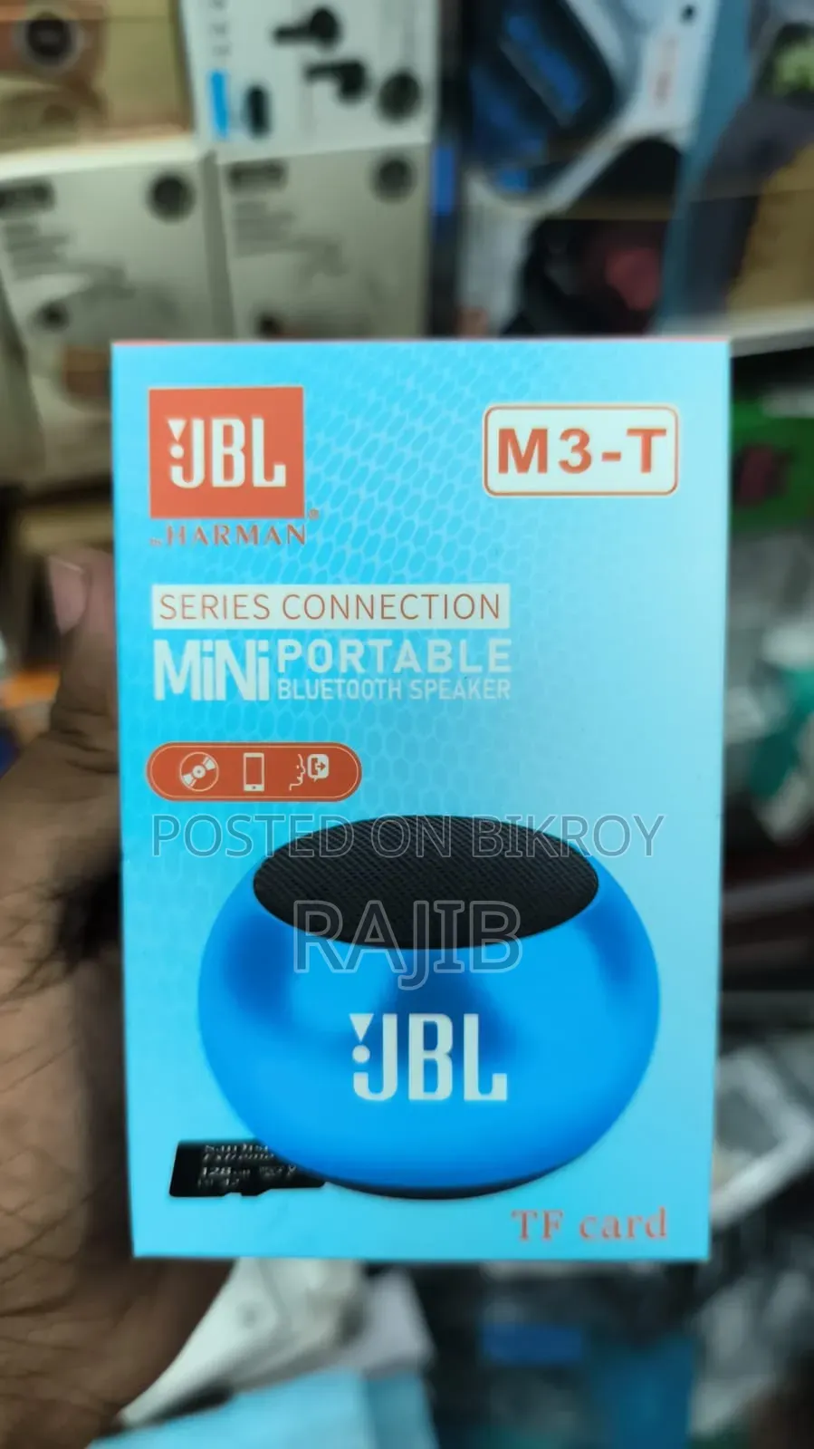 JBL M3-T Mini Portable Bluetooth Speaker