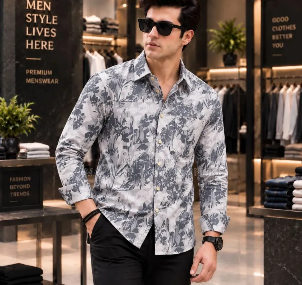 Premium China Jafran Fabrics Print Shirt