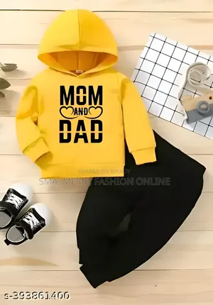 এলেগ্যান্ট স্টাইলিশ কিডস হুডি সেট